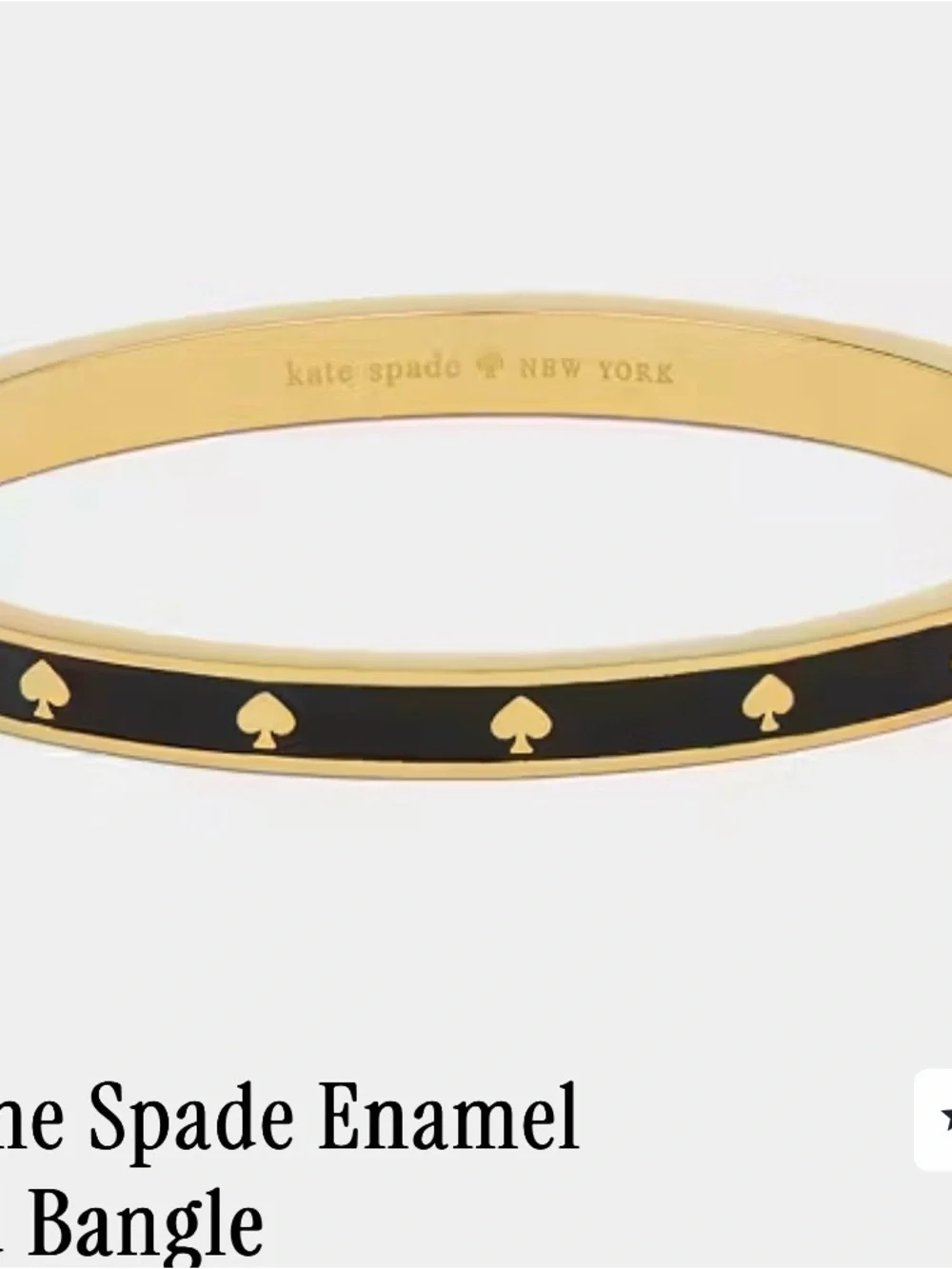 Kate Spade Enamel Bangle Stackable Set (3) - Picture 5 of 14